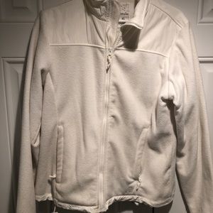 White Fleece Jacket